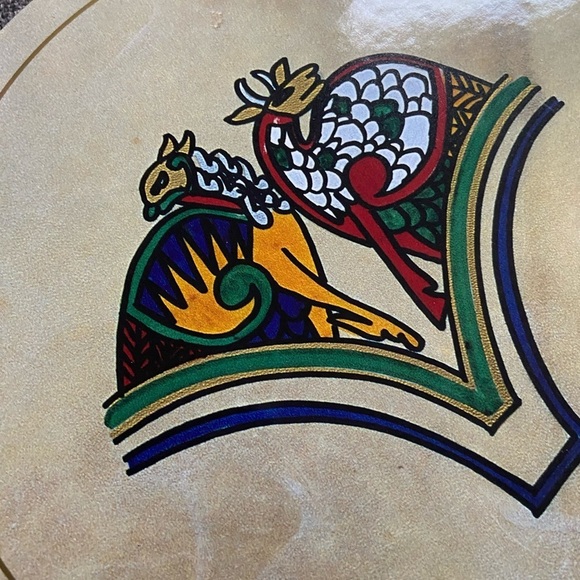 Vintage Connemara Bodhrans Set of 6 Round Celtic
Placemats A6 - Picture 2 of 13